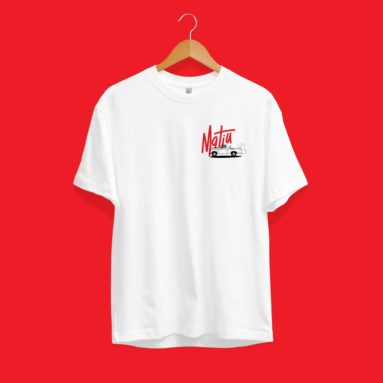 T-shirt Tipatshimushtunan (Blanc)